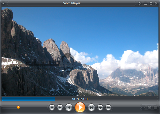 برنامج zoom player للتشغيل الصوتيات والفيديو للكمبيوتر 