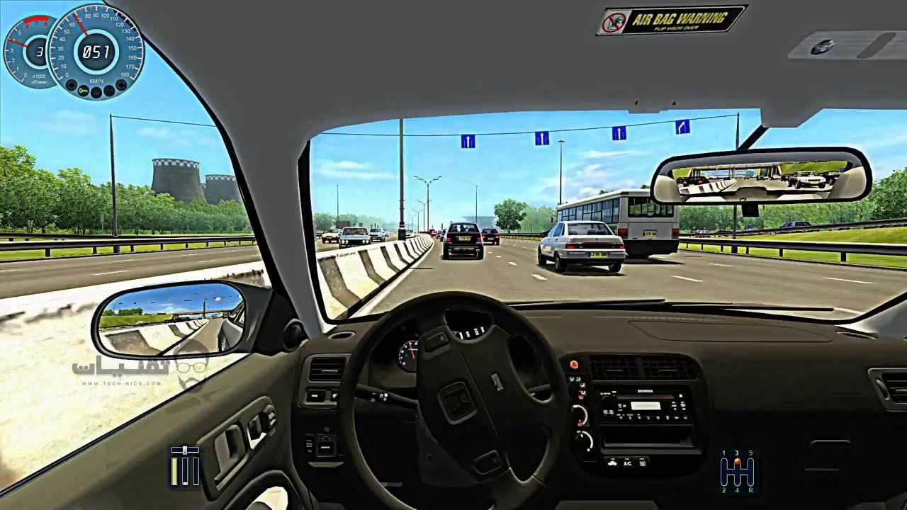 تحميل لعبة city car driving لسباق السيارات للهواتف الذكية والاندرويد